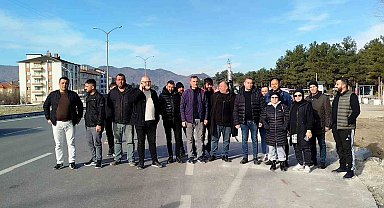 D100'deki yol genişletme çalışmasına vatandaşlardan tepki: "4 aydır iş yapamıyoruz"