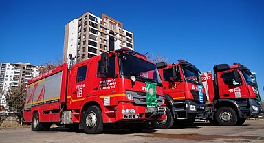 DBB, 21 yeni itfaiye aracı aldı