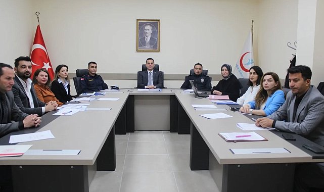Demirözü'nde Bağımlılıkla Mücadele İlçe Koordinasyon Kurulu Toplantısı yapıldı