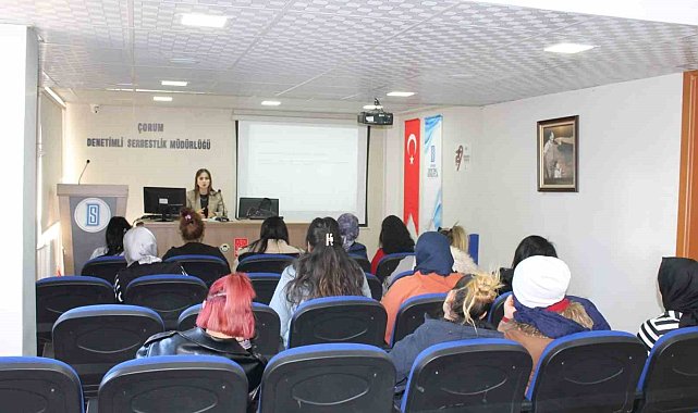 Denetimli serbestlik yükümlüsü kadınlar için anlamlı Dünya Kadınlar Günü etkinliği