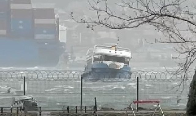 Denizde korku dolu anlar