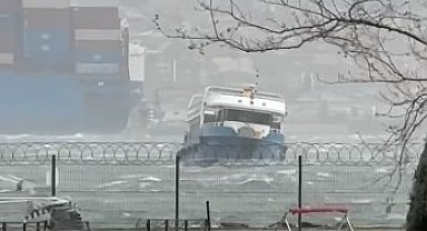 Denizde korku dolu anlar