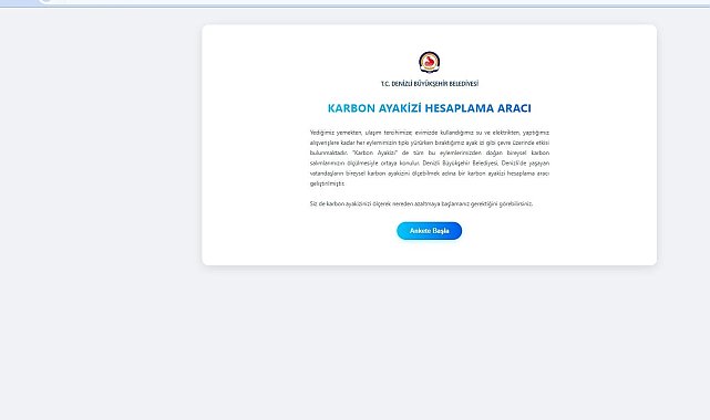 Denizli Büyükşehir Belediyesinden iklim dostu adım
