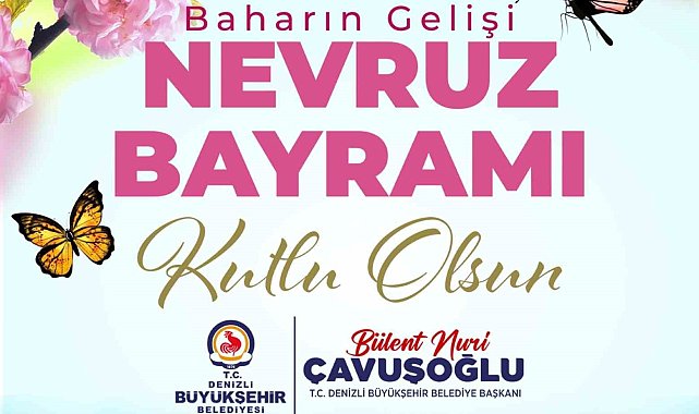 Denizli Büyükşehir Belediyesinden Nevruz kutlaması