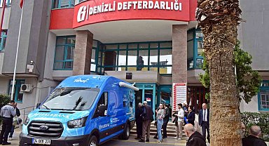 Denizli Defterdarlığı yoğunluk nedeniyle mobil ödeme aracı hizmetini başlattı