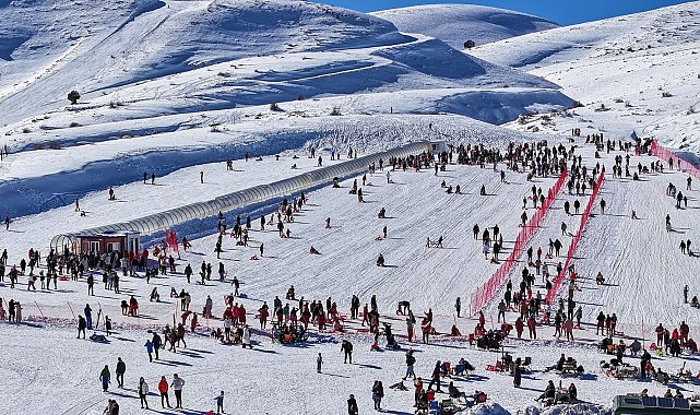 Denizli Kayak Merkezi, 150 bin ziyaretçiyle 2025 sezonunu zirvede tamamladı