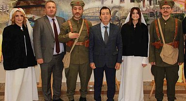 Devlet Hastanesi'nde Çanakkale Zaferi kutlandı