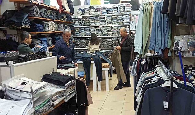 Devrek'te alışveriş tezgahları rengarenk