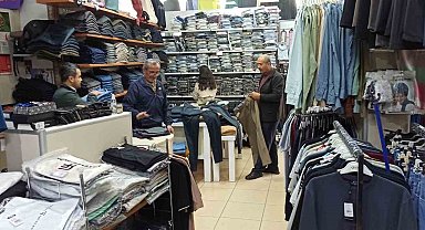 Devrek'te alışveriş tezgahları rengarenk