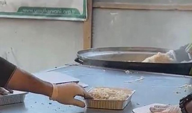 Dicle'de duyarlı vatandaşlardan Gazzelilere 500 kişilik iftar