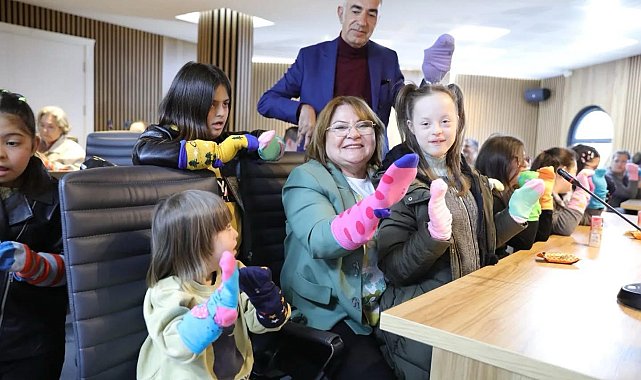 Didim Belediye Başkanı Gençay özel çocuklarla bir araya geldi