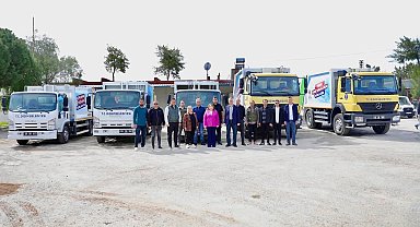 Didim Belediyesi'nde kullanılmayacak durumdaki araçlar rezive edildi