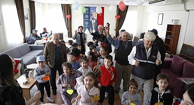 Didim Huzurevi sakinleri unutulmadı