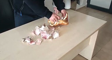 Dilencilerin para saklama yöntemi pes dedirtti