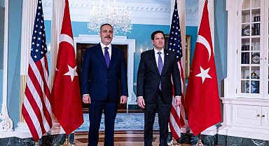 Dışişleri Bakanı Fidan, ABD Dışişleri Bakanı Rubio ile bir araya geldi