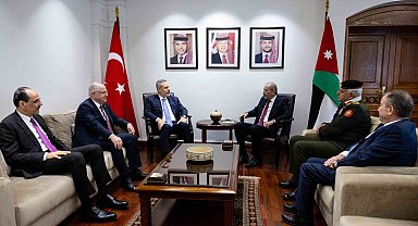 Dışişleri Bakanı Fidan, Ürdünlü mevkidaşı Safadi ile bir araya geldi