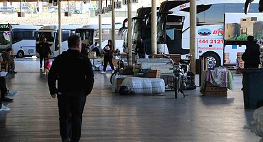 Diyarbakır Şehirlerarası Otobüs Terminali'nde bayramın ilk üç günü için rezervasyonlar doldu