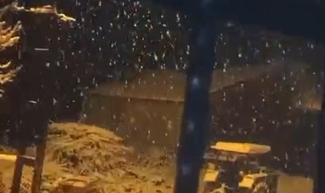 Diyarbakır'da kar yağışı