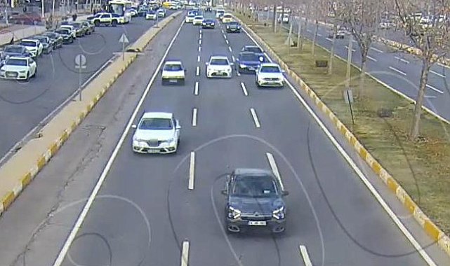 Diyarbakır'da KGYS ile 16 bin 302 adet trafik ihlali tespit edildi