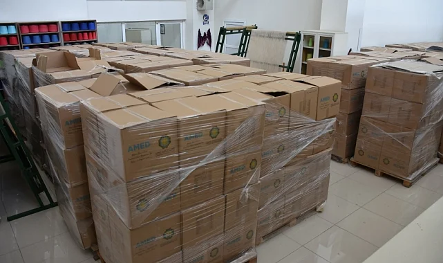 Diyarbakır'da 600 aileye gıda kolisi dağıtıldı