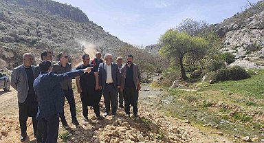 Doğan, sahadaki çalışmaları inceledi