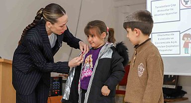 Dünya Su Günü'nde minikler 'Su Müfettişi' oldu