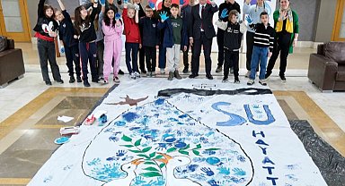 Dünya Su Günü'nde Antalyalı öğrencilere suyun önemi anlatıldı