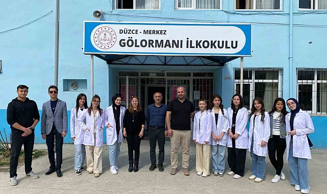 Düzce Üniversitesi'nden önemli destek
