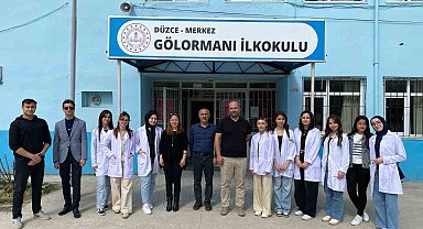 Düzce Üniversitesi'nden önemli destek