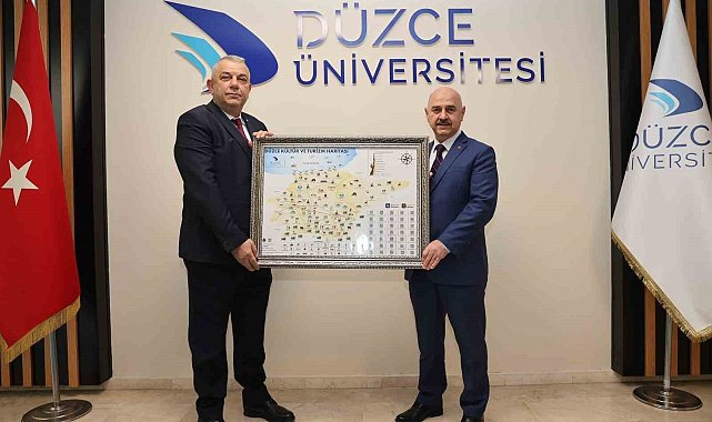 Düzce'nin kültür ve turizm değerleri haritası
