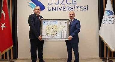 Düzce'nin kültür ve turizm değerleri haritası