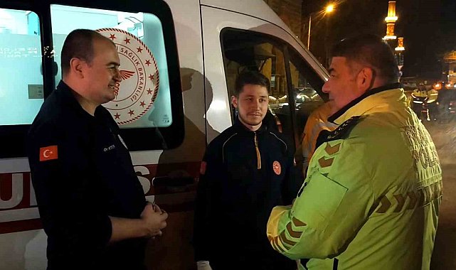 Edirne İl Emniyet Müdürü Karaburun'dan sağlık çalışanlarına 14 Mart sürprizi