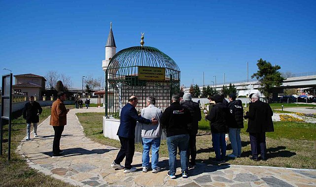Edirne'de gün yüzüne çıkarılan Muhammed Bin Kutbüddîn İznîkî Hazretlerinin türbesine ziyaretçi akını
