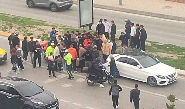 Edirne'de otomobile çarpan motosikletli ağır yaralandı
