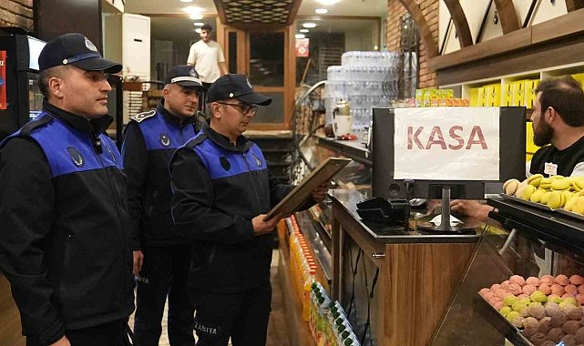 Elazığ'da bayram öncesi zabıta ekiplerinden sıkı denetim