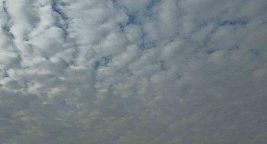 Elazığ'da bulutların görsel şöleni