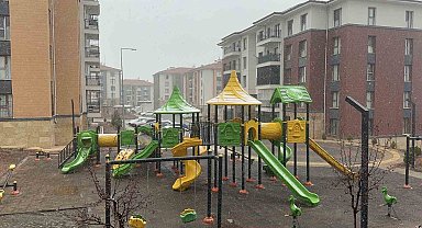 Elazığ'da kar yağışı etkili oldu