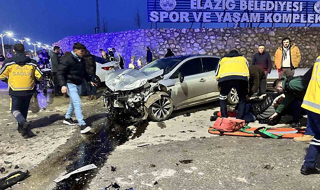 Elazığ'da şubat ayında meydana gelen trafik kazalarında 142 kişi yaralandı