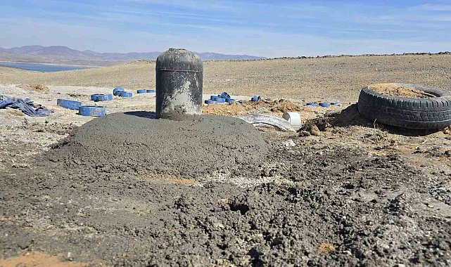 Elazığ'ın köylerinde sondaj çalışmaları sürüyor