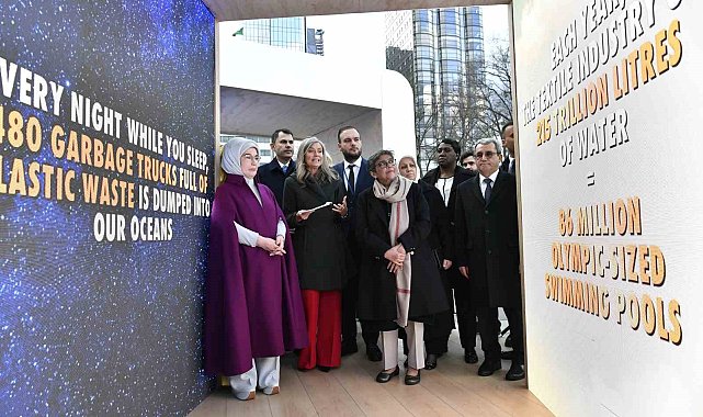 Emine Erdoğan'dan BM'deki "Sıfır Atık Enstalasyon Sergisi" ziyaretine ilişkin paylaşım
