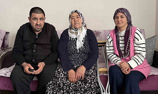 Engelli anne, engelli oğluyla yaşam mücadelesi veriyor