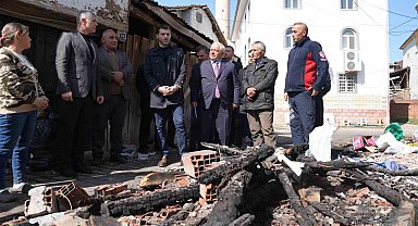 Erbaa Belediyesi yangın mağdurlarına sahip çıktı