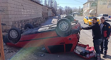 Erciş'te trafik kazası: 1 yaralı