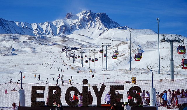 Erciyes Kayak Merkezi'nin yabancı yayınlardaki yankısı sürüyor