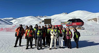 Erciyes'in zirvesinde foto safari