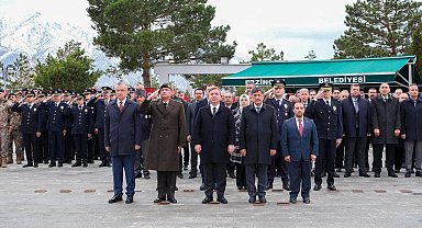 Erzincan'da 18 Mart Çanakkale Zaferi ve şehitler anıldı
