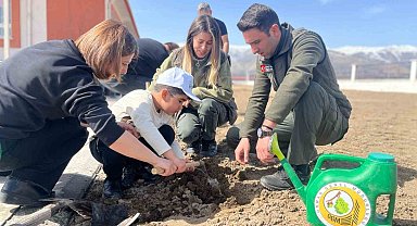 Erzincan'da fidan dikim etkinliği gerçekleştirildi
