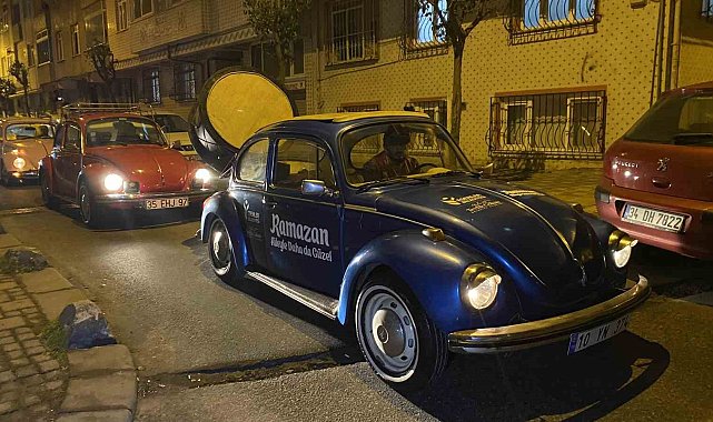 Esenler'in davulcu vosvosları bu Ramazan ayında da sokaklarda