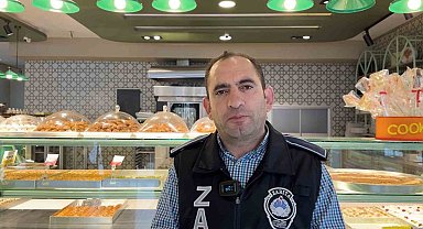 Esenyurt'ta zabıtadan bayram öncesi tatlıcı denetimi