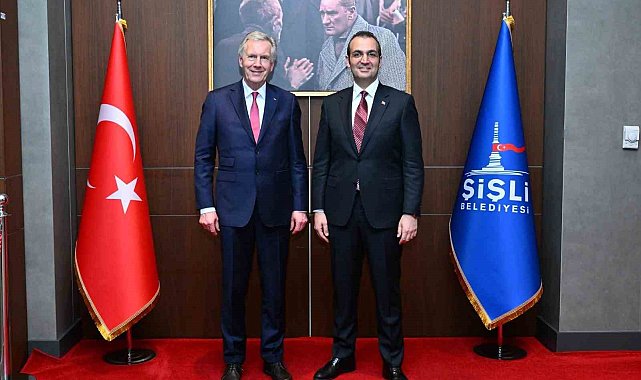 Eski Almanya Cumhurbaşkanı'ndan Şişli Belediye Başkanı Şahan'a ziyaret